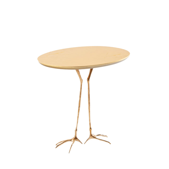 Bronze Accent Table TRACCIA, designed by Meret Oppenheim for Cassina 01