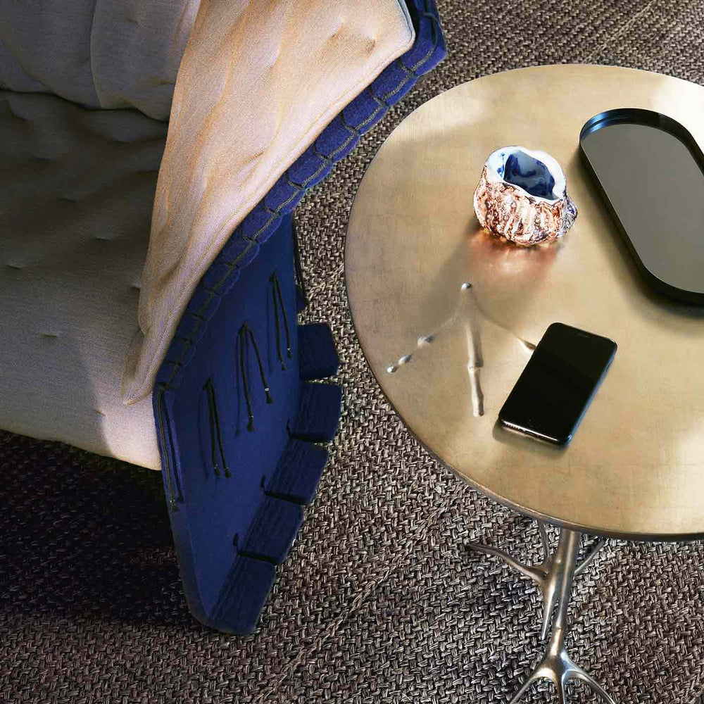 Bronze Accent Table TRACCIA, designed by Meret Oppenheim for Cassina 02