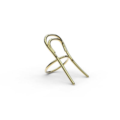 Gold Ring OMAGGIO A THONET by Odo Fioravanti for Cyrcus Design 01