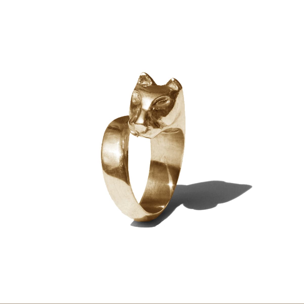 Gold Ring PANTHER 9K Camilla Carli