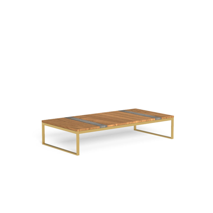 Outdoor Wood and Steel Coffee Table CASILDA by Ramón Esteve for Talenti 01