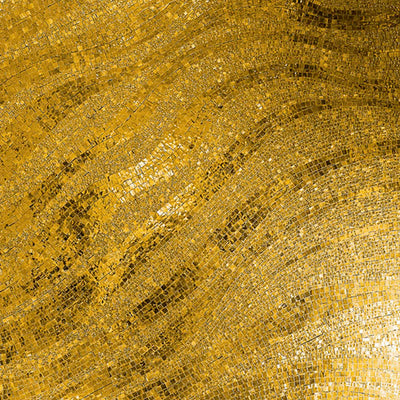Gold Mosaic WAVE by Sicis 01