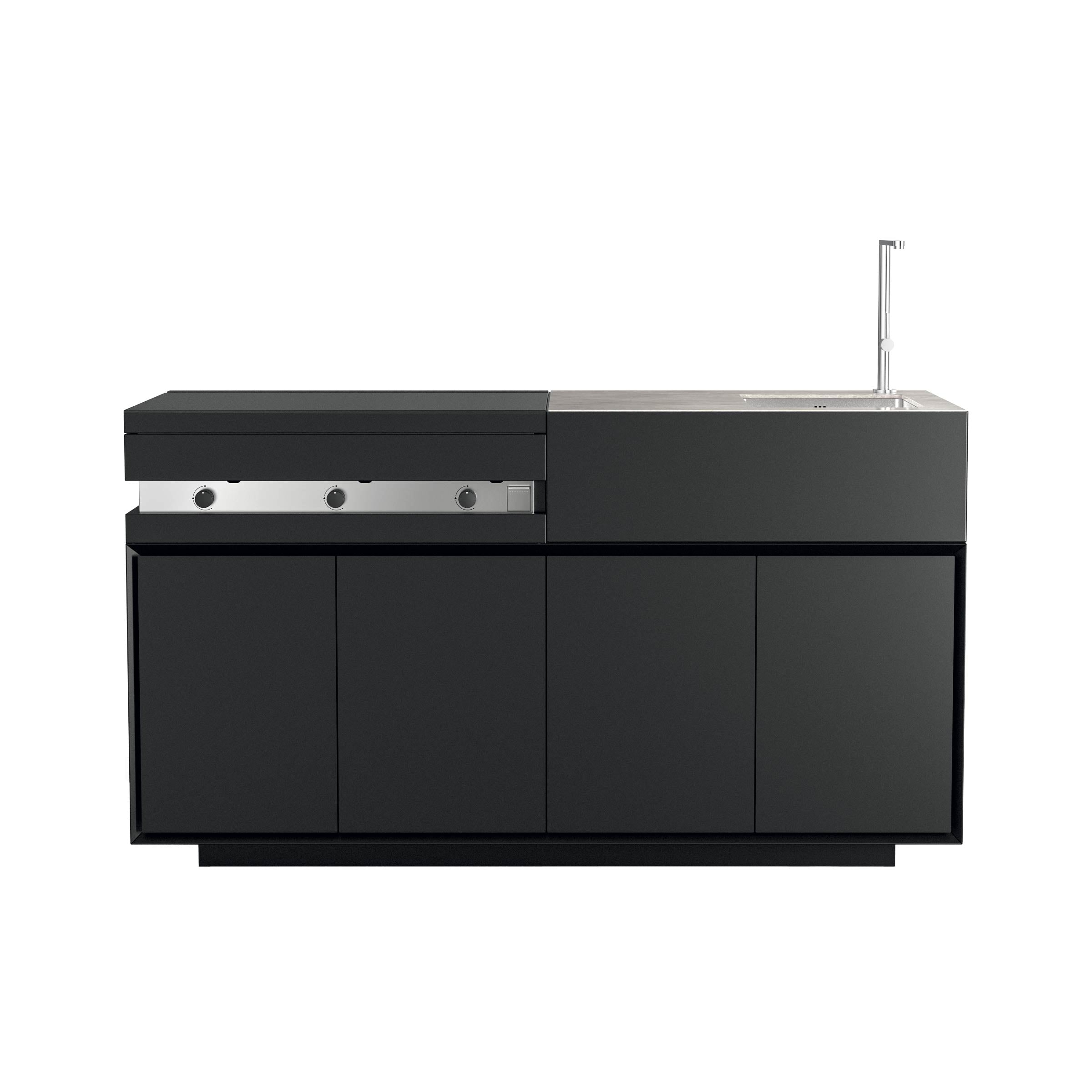 Outdoor Kitchen TIKAL 2 Modules by Nicola De Pellegrini for