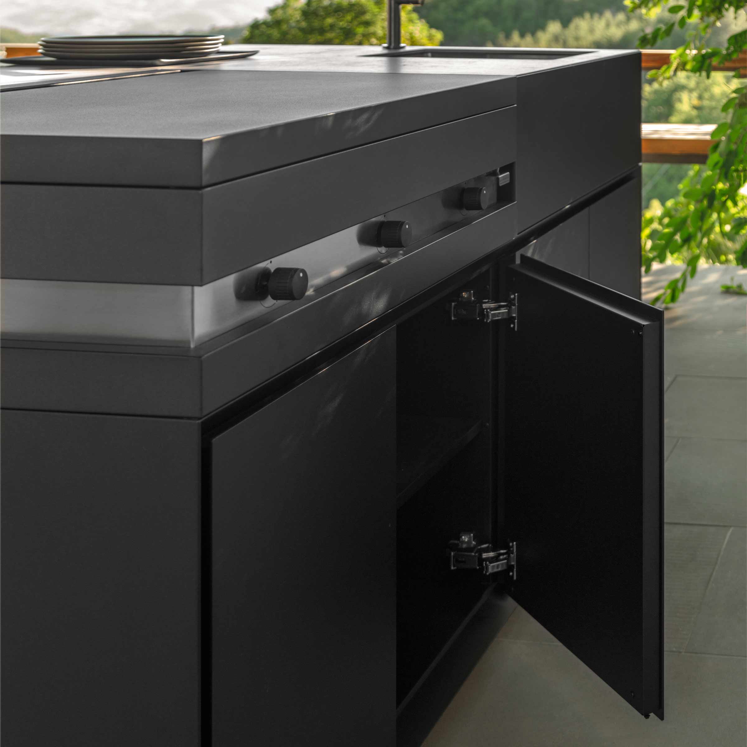 Outdoor Kitchen TIKAL 2 Modules by Nicola De Pellegrini for