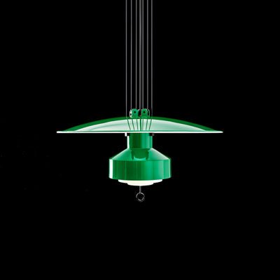 Adjustable Metal Suspension Lamp SALISCENDI by Achille & Pier Giacomo Castiglioni for Stilnovo 01