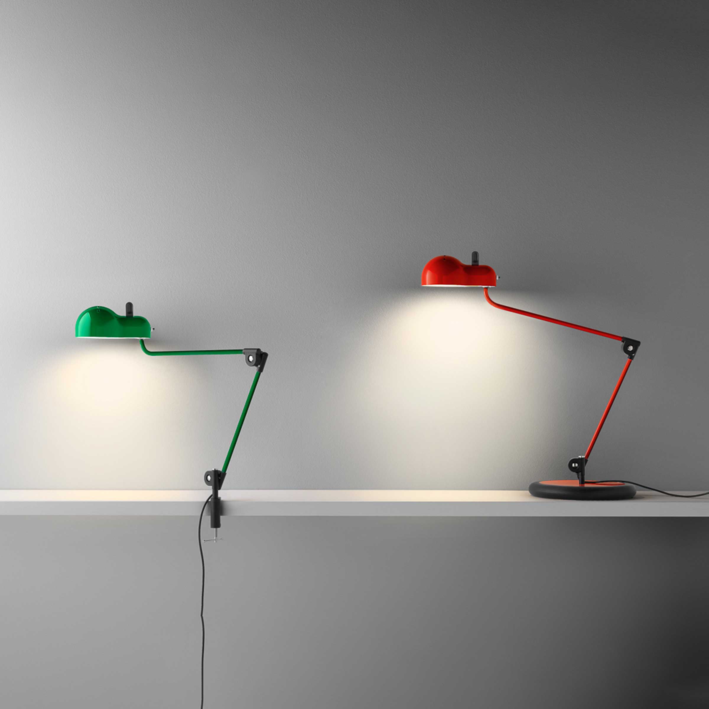 Joe Colombo ジョエ コロンボ Topo デスクランプ ライト 照明 Table Lamp TOPO by Joe Colombo for Stilnovo. Shop on Design Italy