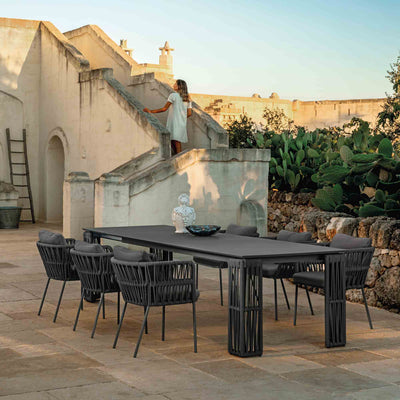 Outdoor Extendable Dining Table CLIFF by Ludovica + Roberto Palomba for Talenti 02