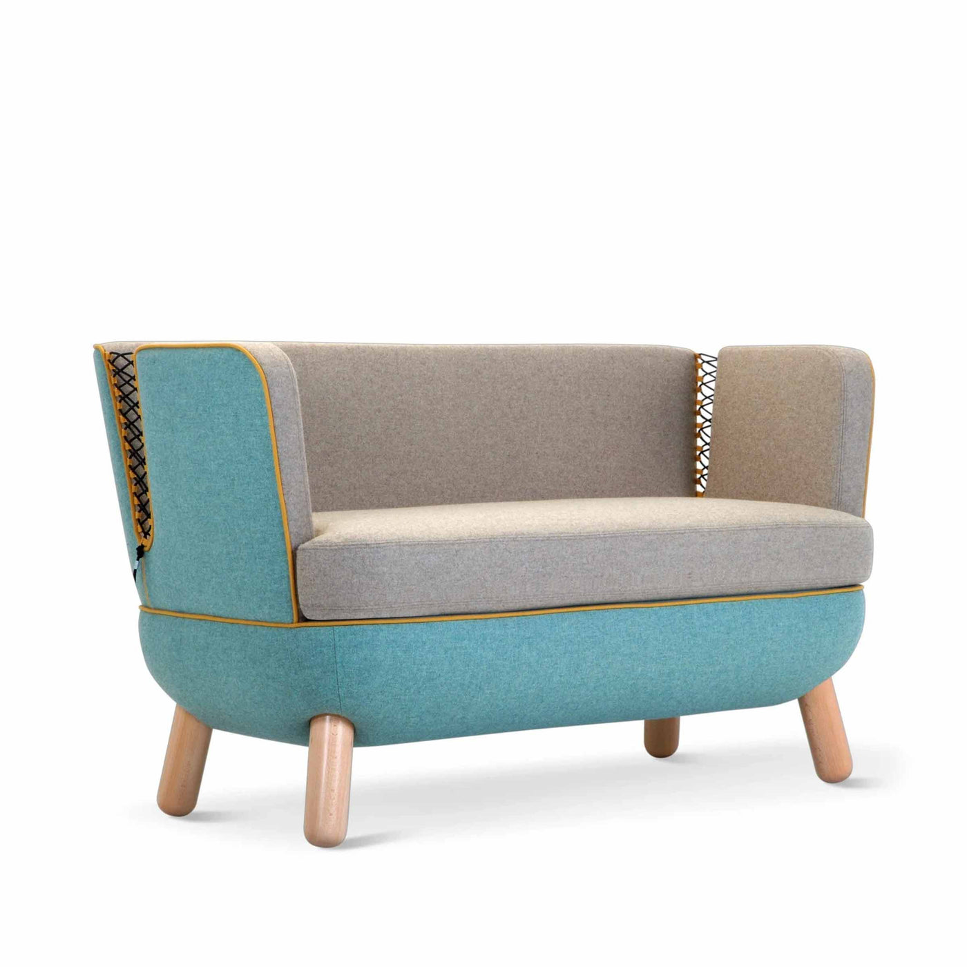 Two-Seater Sofa SLY by Italo Pertichini for Adrenalina 02