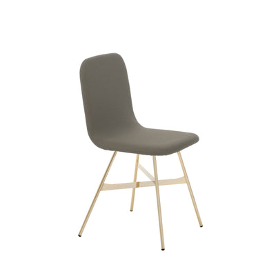 Upholstered Dining Chair TRIA SIMPLE GOLD by Colé Italia 01