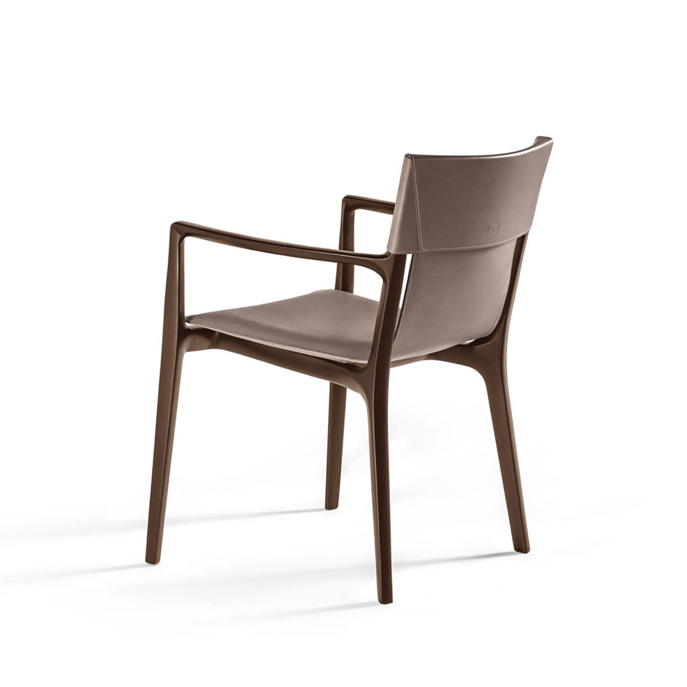 Leather Dining Chair ISADORA by Roberto Lazzeroni for Poltrona Frau 018