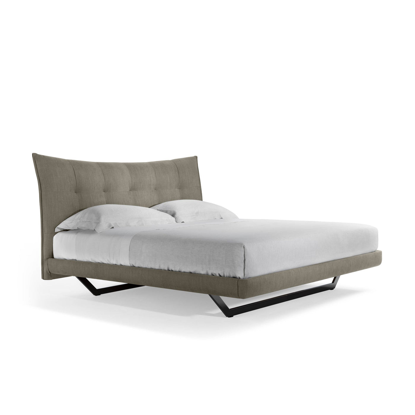 Leather Bed AURORA TRE by Tito Agnoli for Poltrona Frau 03