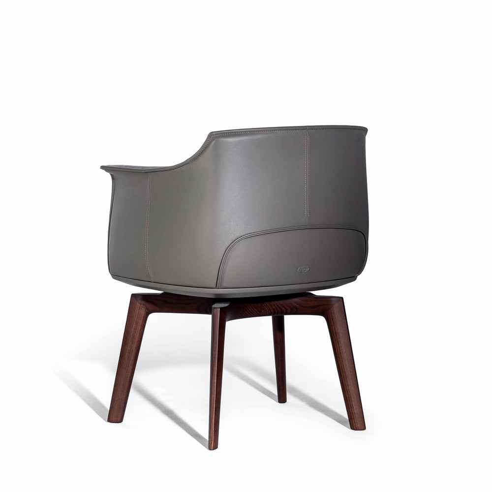 Swivel Chair ARCHIBALD by Jean-Marie Massaud for Poltrona Frau 02