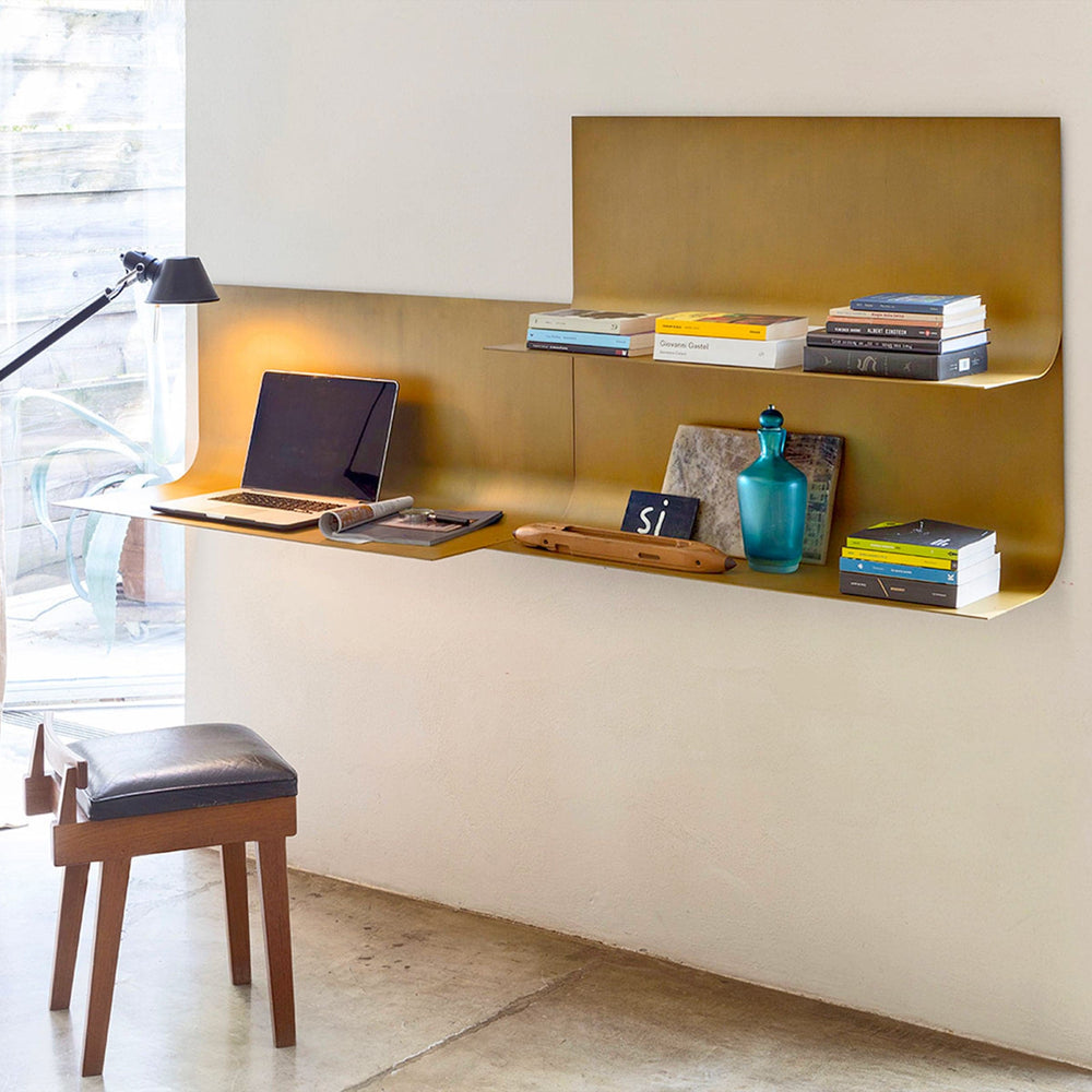 Wall-Mounted Desk SFOGLIA by Bellavista & Piccini 02