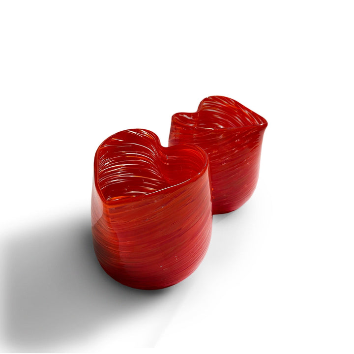 Murano Glass Water Glass CUORE by Gianna Moise 02