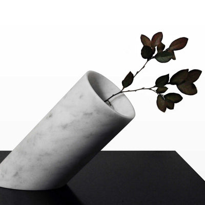 Set of Four Carrara Marble Vases IN EQUILIBRIO by Moreno Ratti - Limited Edition 01