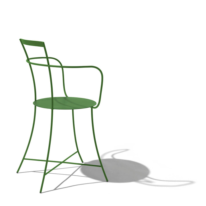 Steel Chair IRMA by Mario Scairato for InternoItaliano 01