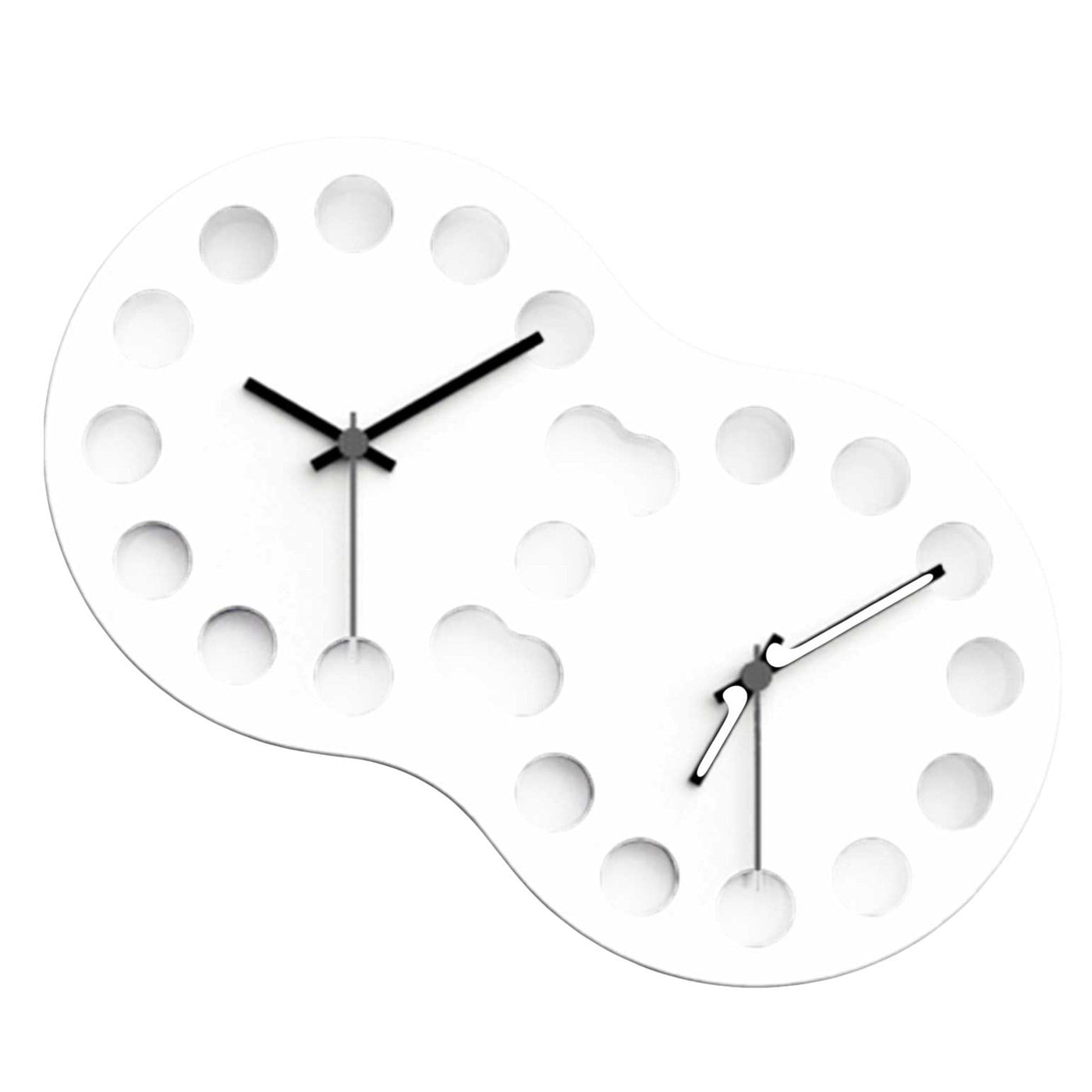 Steel Clock Dial JETLAG by Alberto Ghirardello 01