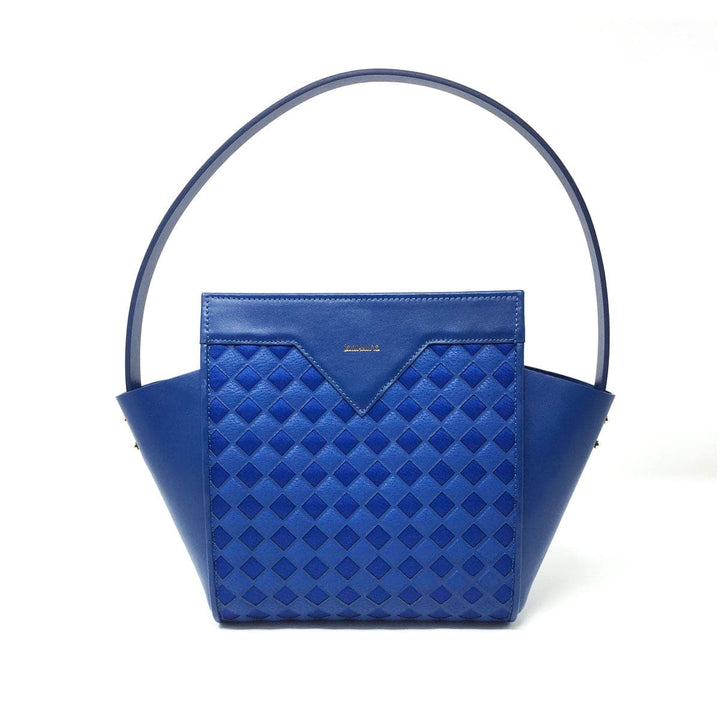 Leather Bag LABIJOU Blue 01