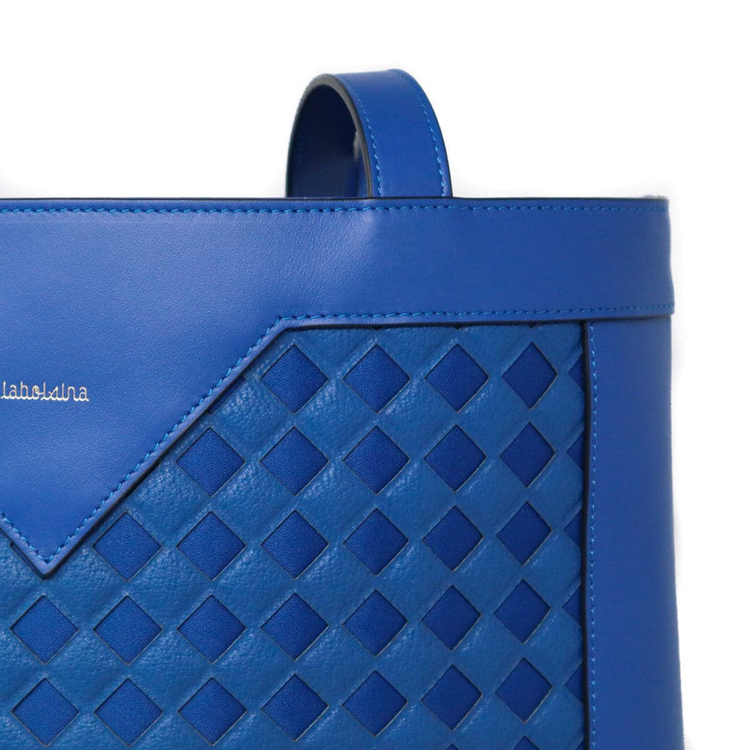 Leather Bag LALONG Blue 05