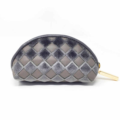 Leather Pouch LALUNETTE Grey 01