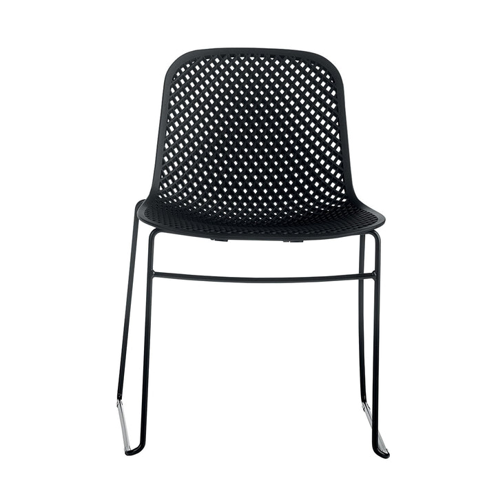 Chair I.S.I. Black by Luigi Baroli 01