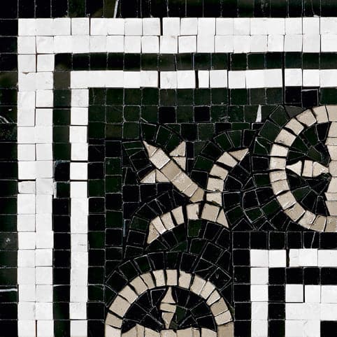 Mosaic Rug LAGAV Black by Sicis 04