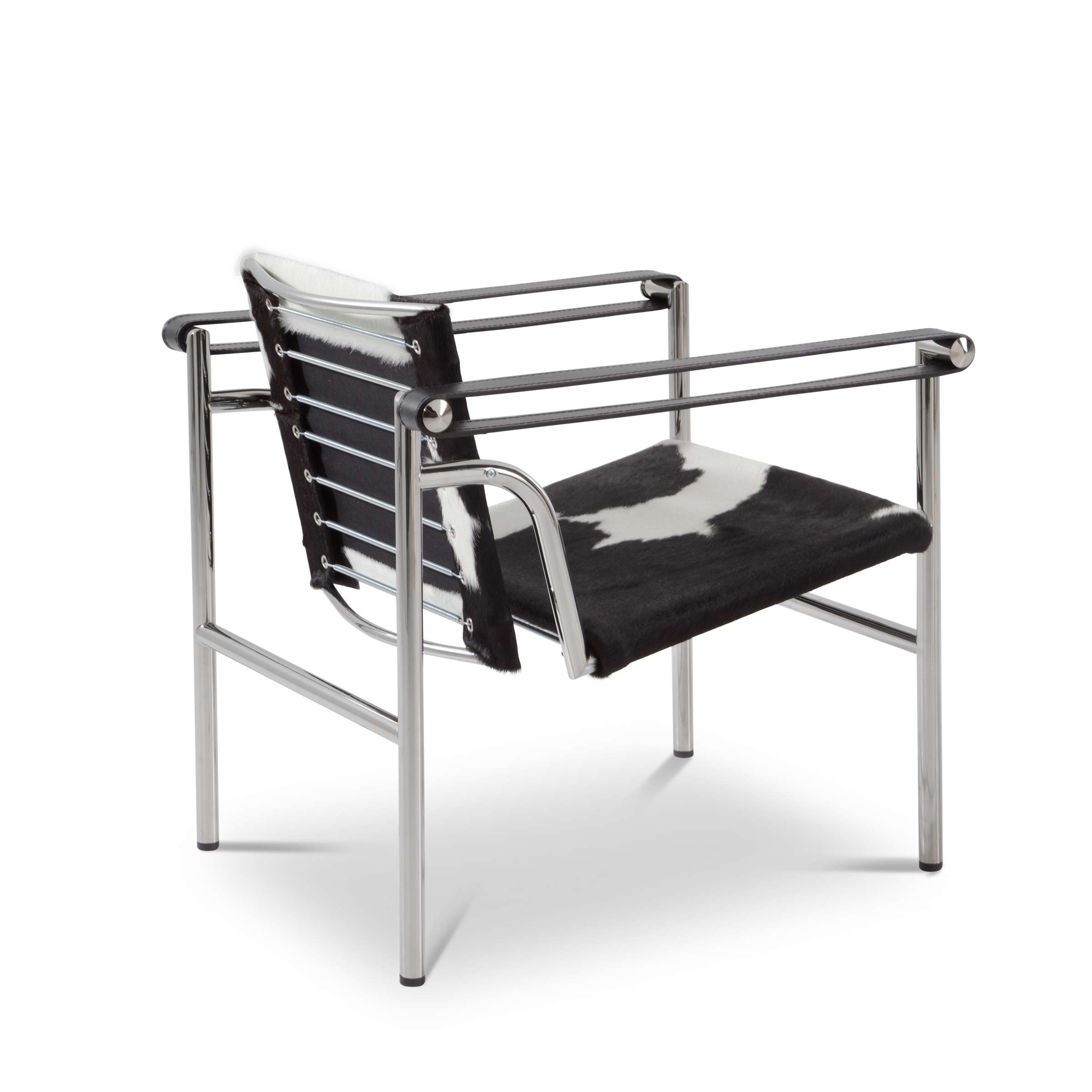 Cowhide Armchair LC1 FAUTEUIL A' DOSSIER BASCULANT by Le Corbusier
