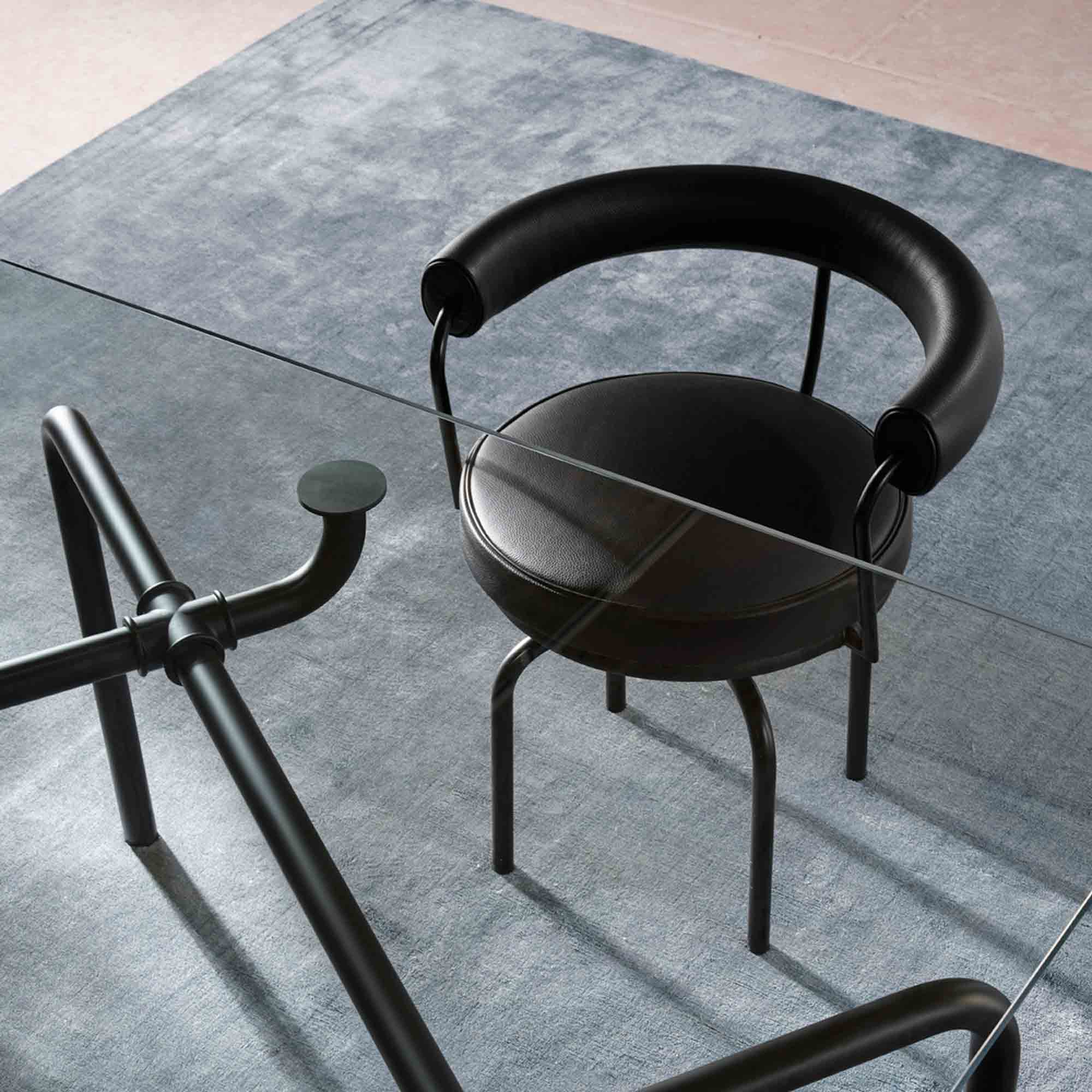 【美品】LC7 リプロダクト FAUTEUIL TOURNANT DURABLE 7 Siège tournant, fauteuil chair, durable | Le Corbusier, P