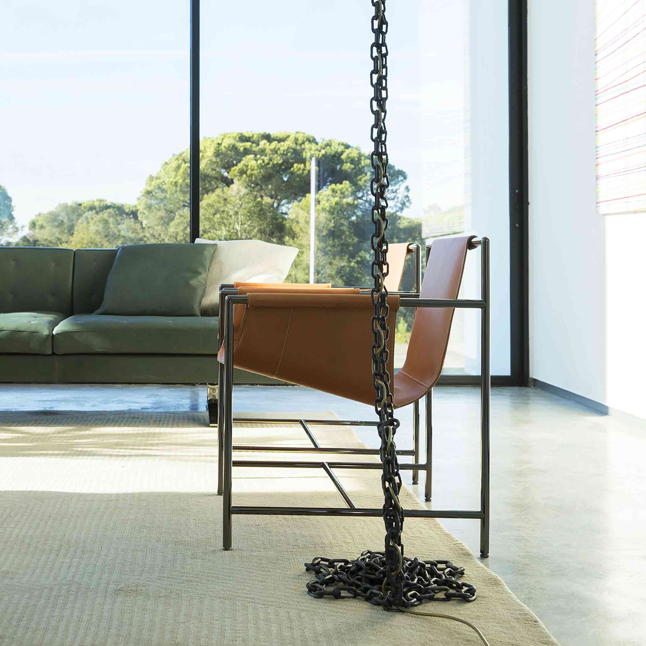 Leather Armchair MING'S HEART by Shi-Chieh Lu for Poltrona Frau