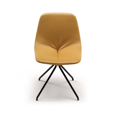 Leather Dining Chair DU 30 by Gastone Rinaldi for Poltrona Frau 01