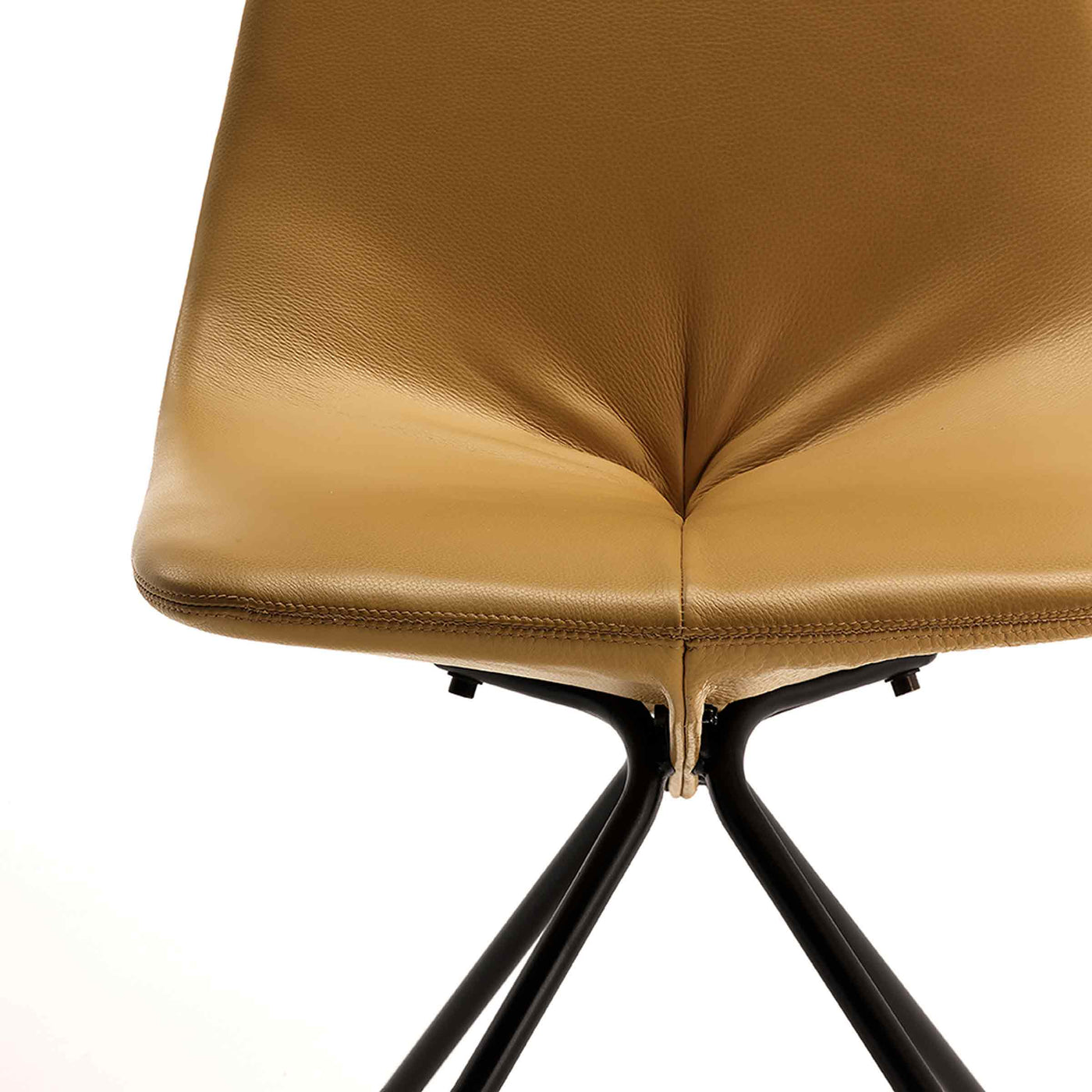 Leather Dining Chair DU 30 by Gastone Rinaldi for Poltrona Frau 05