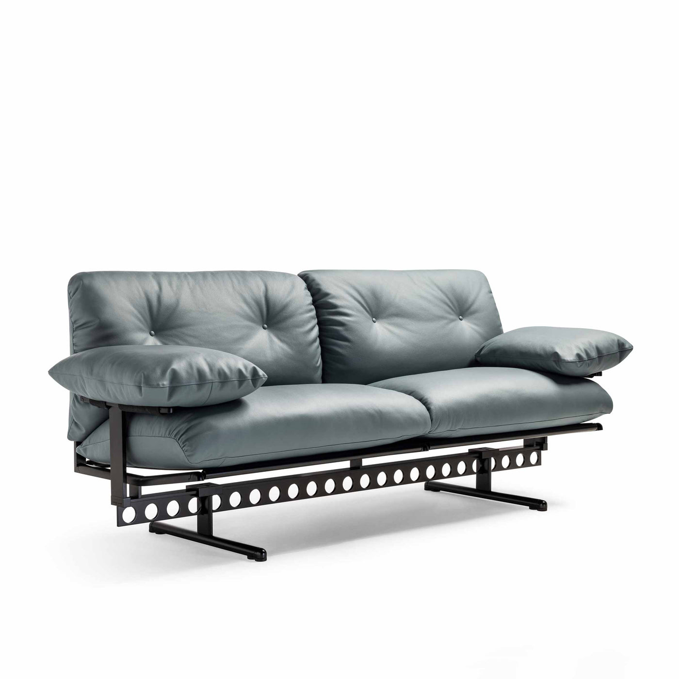 Leather Sofa OUVERTURE by Pierluigi Cerri for Poltrona Frau 07