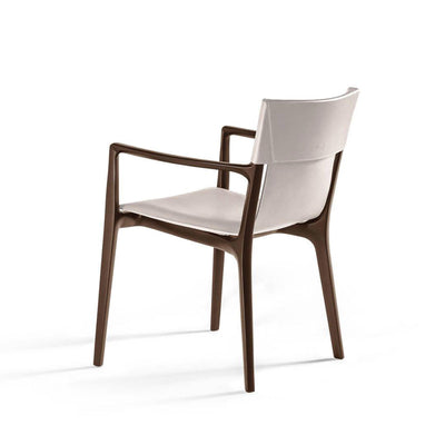 Leather Dining Chair ISADORA by Roberto Lazzeroni for Poltrona Frau 020