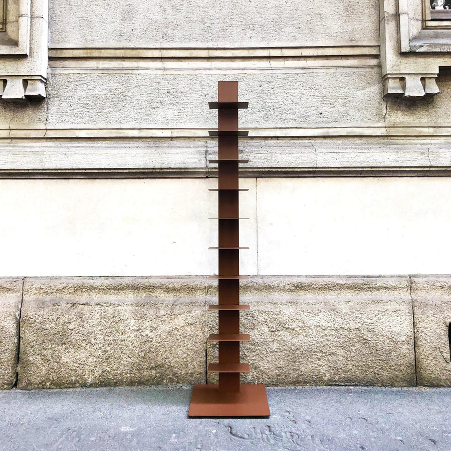 Bookcase SAPIENS CORTEN by Bruno Rainaldi for BBB Italia 02