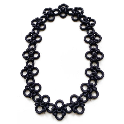 Black Necklace MOLECULAR by Alberto Ghirardello for Cyrcus Design 01