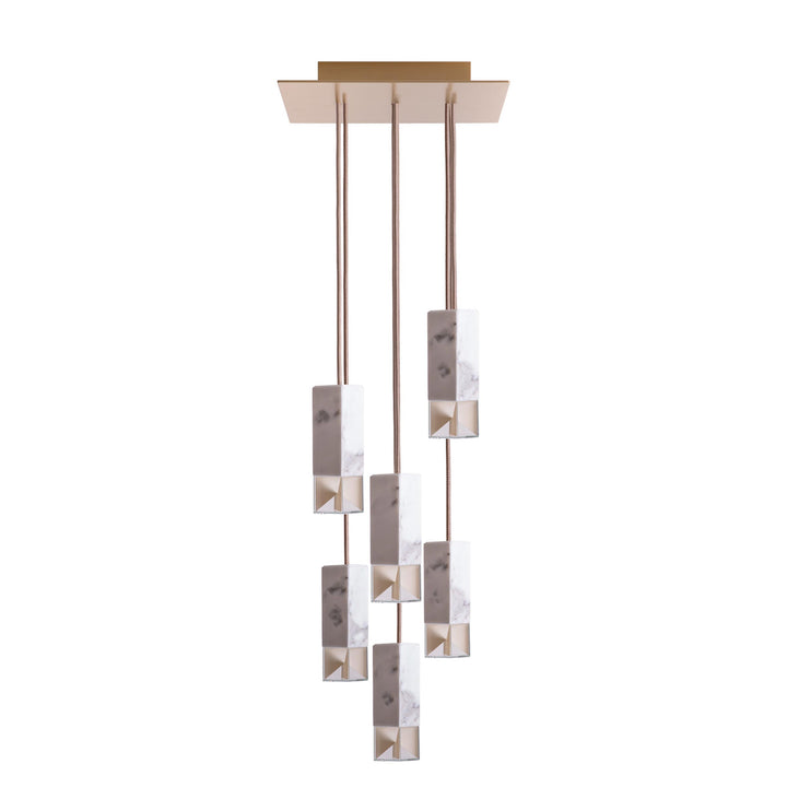 Marble Chandelier LAMP/ONE by Formaminima 02