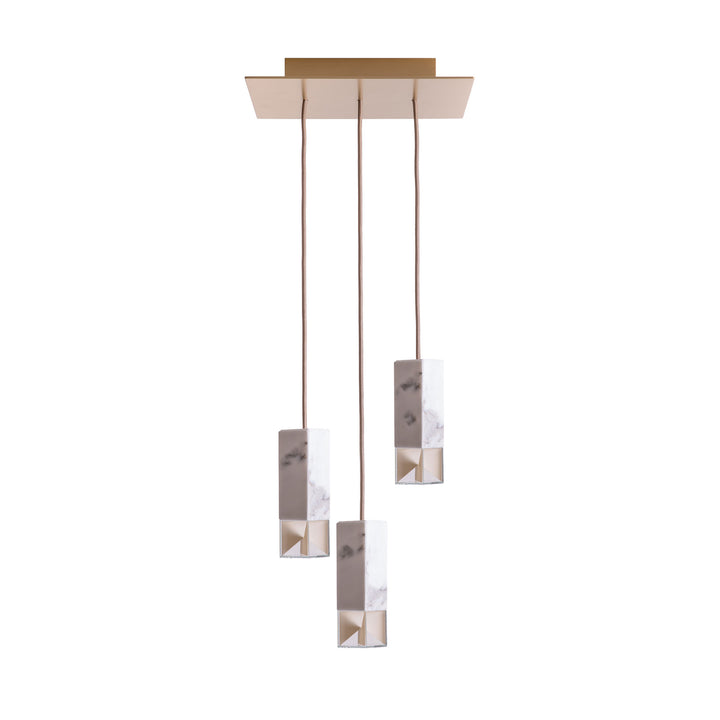 Marble Chandelier LAMP/ONE by Formaminima 01