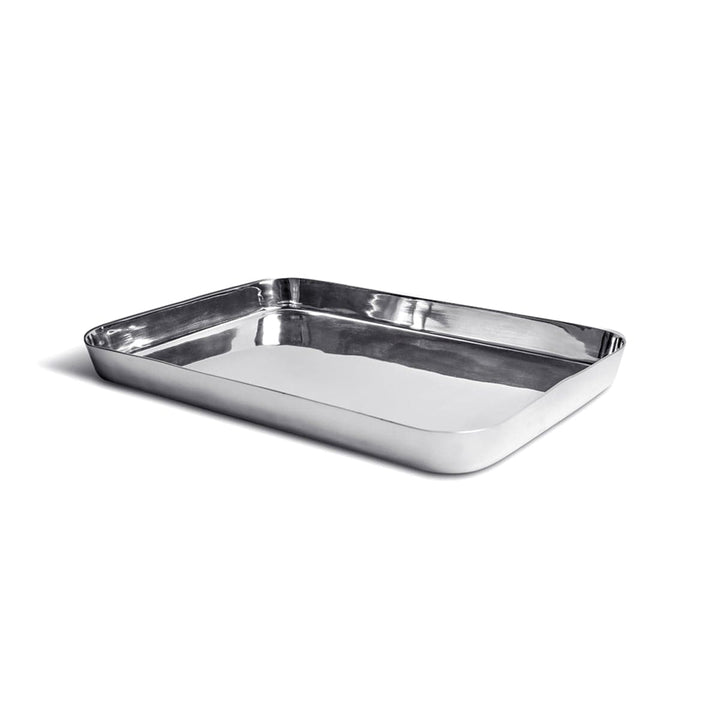 Polished Aluminum Tray MASAI Set of Two by Aldo Cibic for Paola C 07