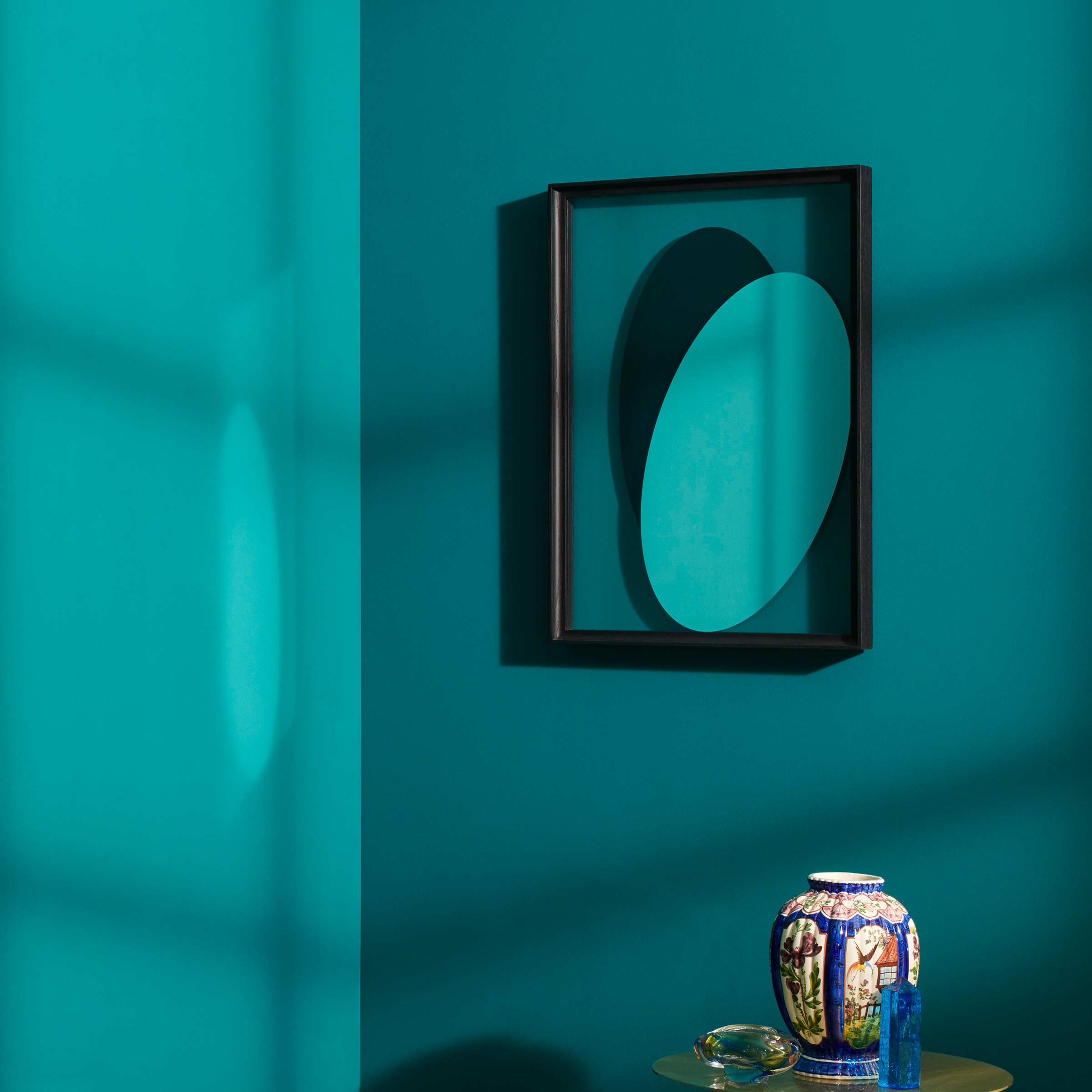 Rectangular Mirror DEADLINE MEMORY OF A LOST OVAL, designed by Ron