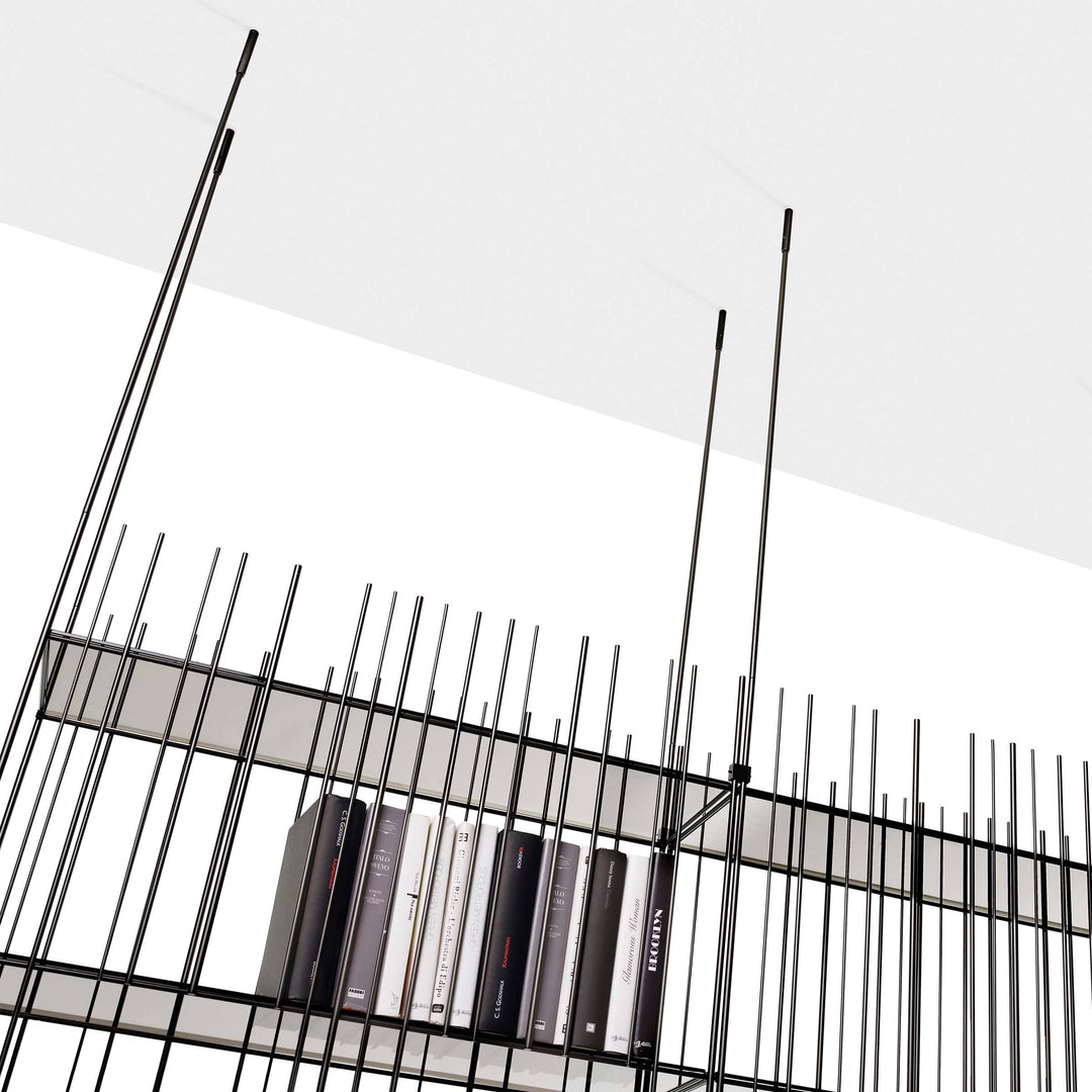 Metal Bookshelf METRICA by Ctrlzak for Mogg