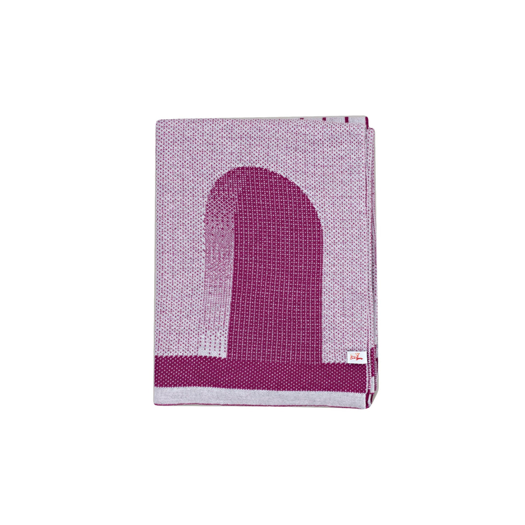 Wool Throw Blanket Panoramica I 01 by Serena Confalonieri 04