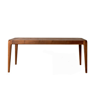 Extendible Walnut Wood Table SENTIERO 01