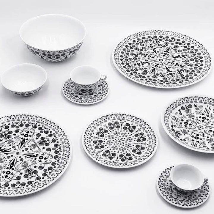 Bowl THE WHITE SNOW ONCE UPON A PLATE by Antonia Astori and Lorenzo Petrantoni for Driade 02