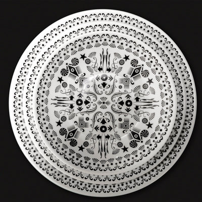 Serving Platter THE WHITE SNOW ONCE UPON A PLATE by Antonia Astori and Lorenzo Petrantoni for Driade 04