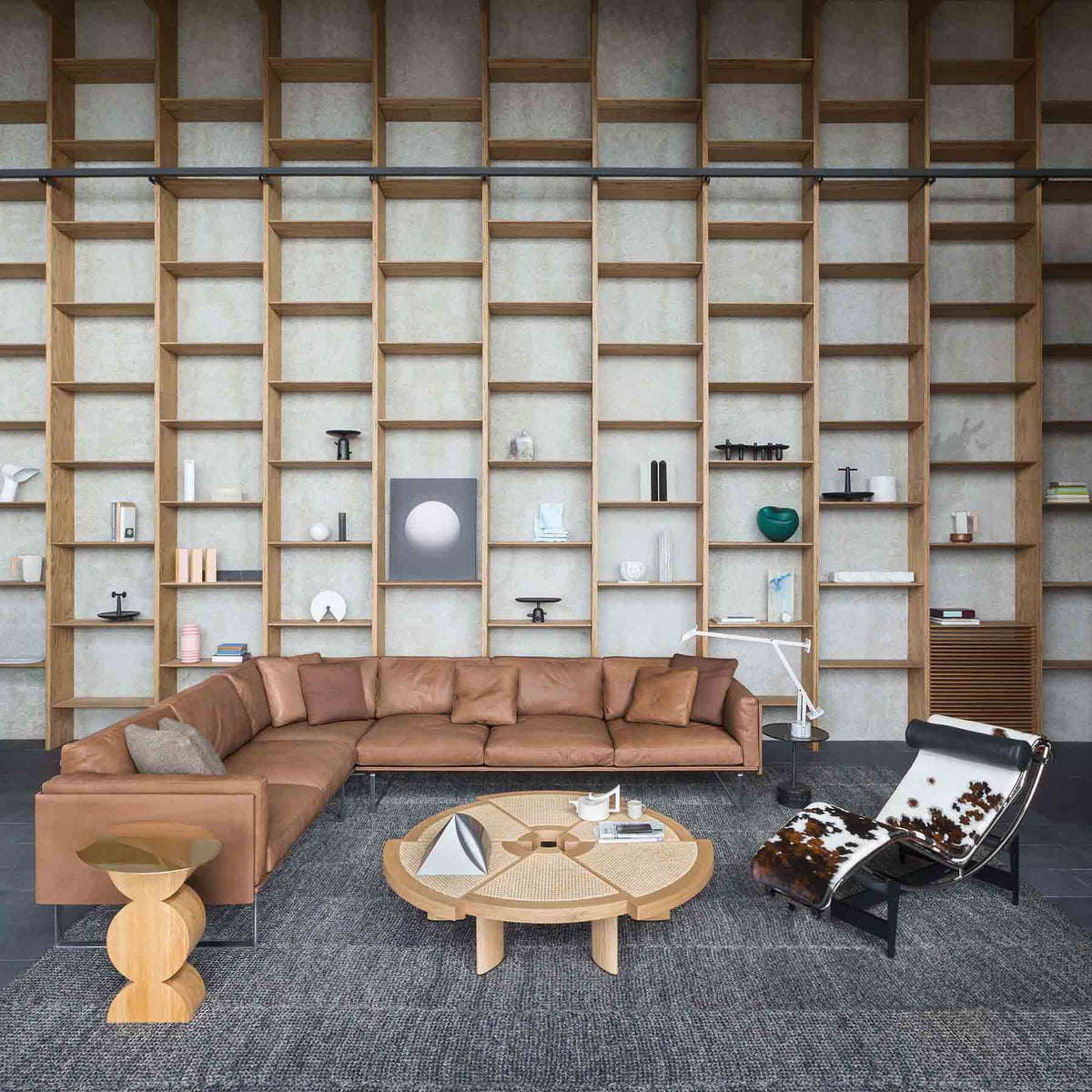 Cassina Rio Oak Wood Coffee Table RIO by Charlotte Perriand for Cassina. Shop on ...