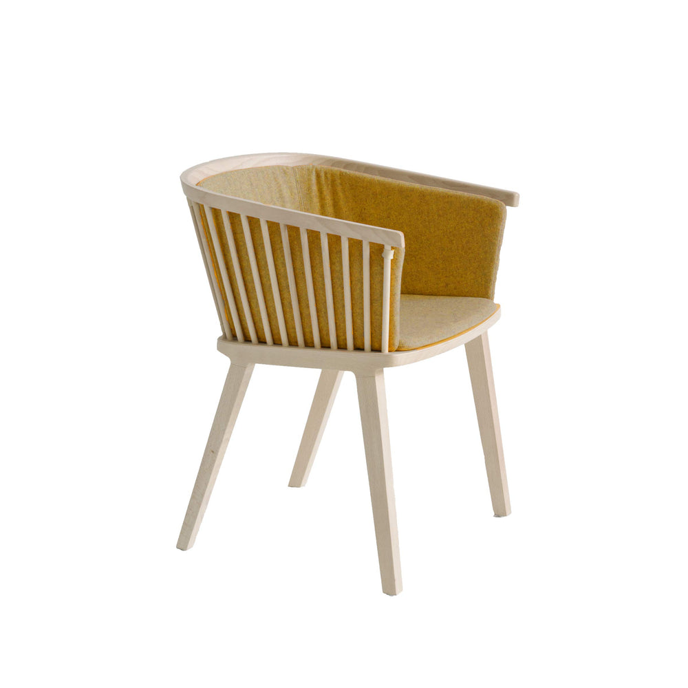 Upholstered Chair SECRETO by Lorenz + Katz for Colé Italia 02