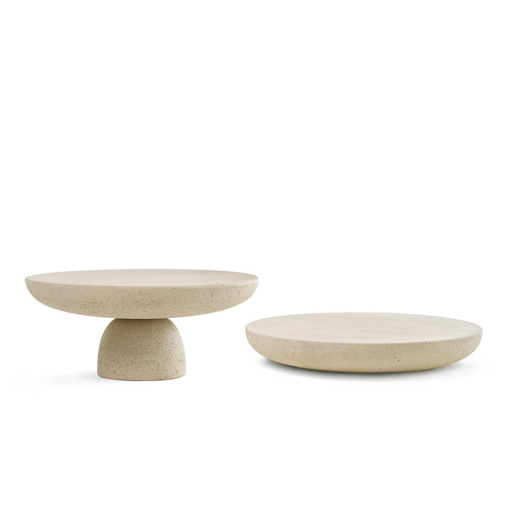 Coffee Table OLO Ivory by Antonio Facco for Mogg