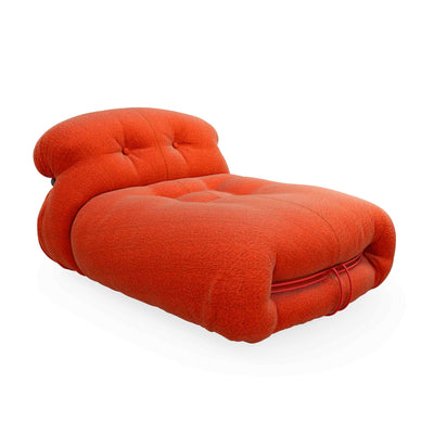 Fabric Chaise Lounge SORIANA, designed by Afra & Tobia Scarpa for Cassina 01