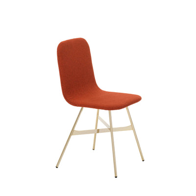 Upholstered Dining Chair TRIA SIMPLE GOLD by Colé Italia 03