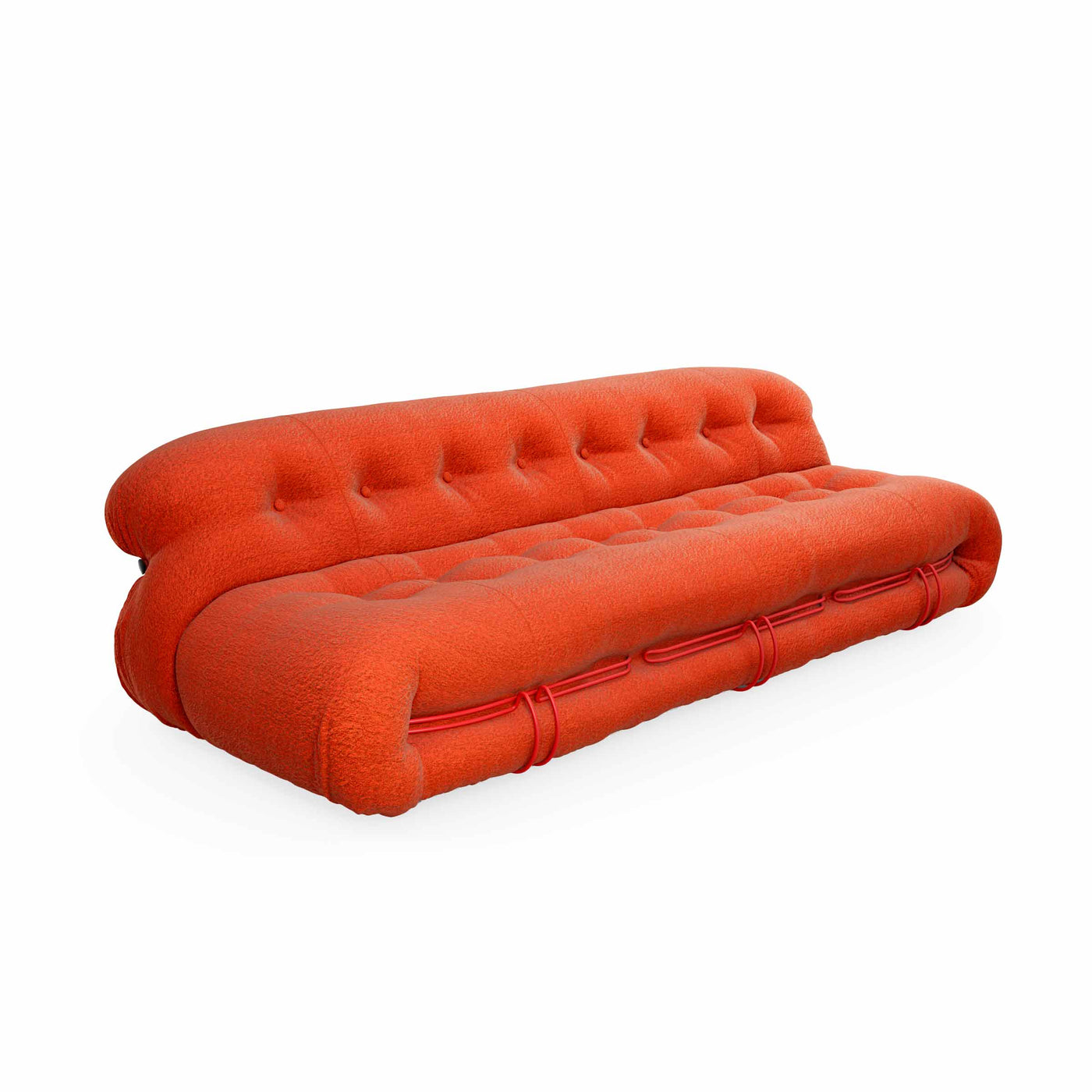 Three-Seater Fabric Sofa SORIANA by Afra & Tobia Scarpa for Cassina 01